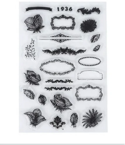 2021 штампы и со штампами поступление прозрачных штампов резиновые для