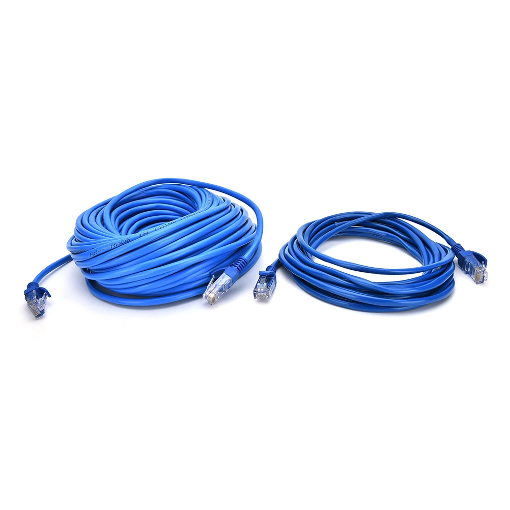 Кабель Ethernet CAT 5e 5 м 10 м 20 м 30 м RJ45 8-контактный разъем кабель локальной сети синий