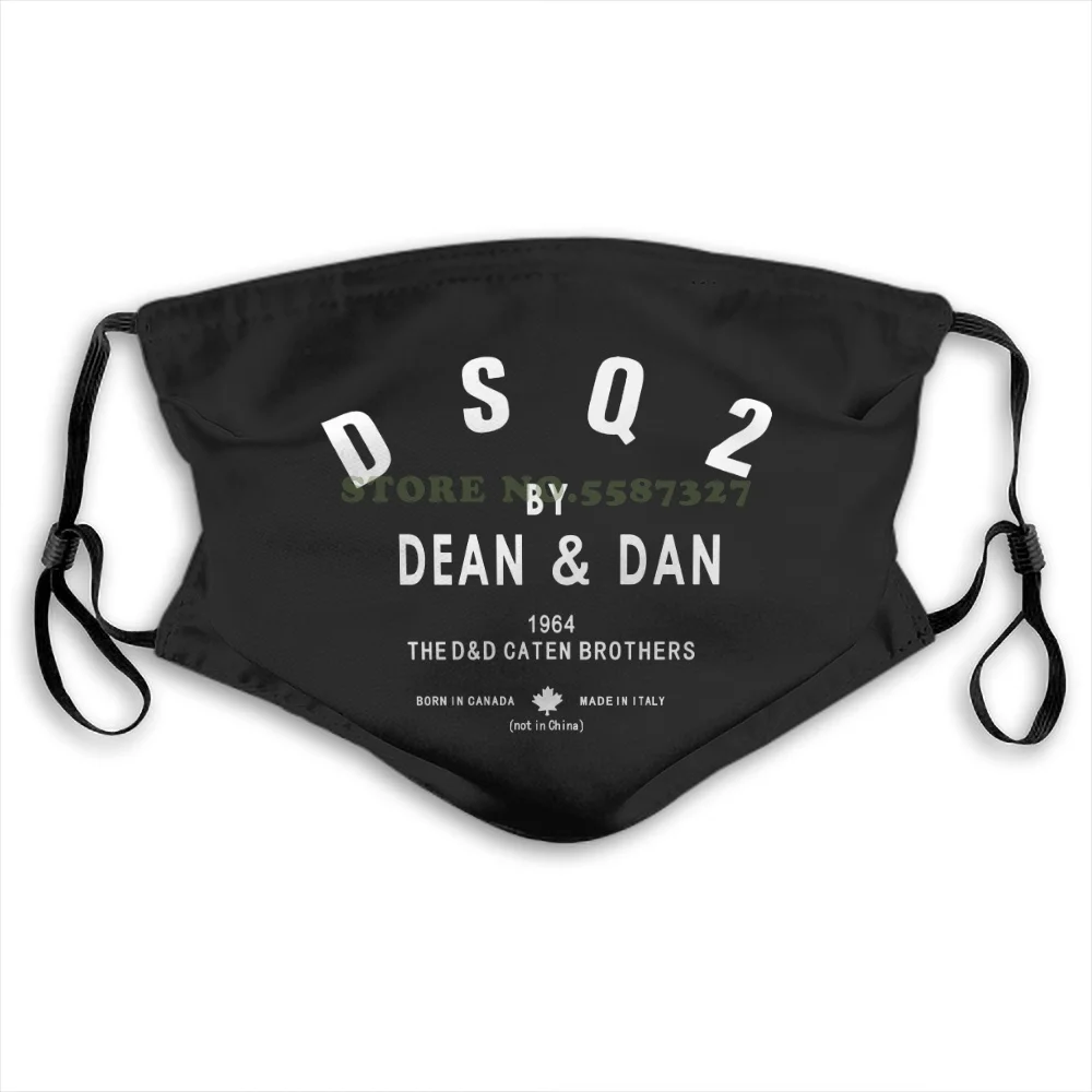 

Funny Black New Dsq2 Unisex Slim Fit Casual Basic For Men Women Face Masks
