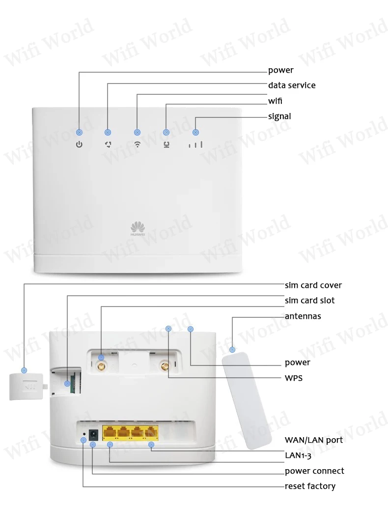 Huawei LTE CPE B315s 936 modem4G Категория 4 мобильный hotspot маршрутизатор 4g sim карта