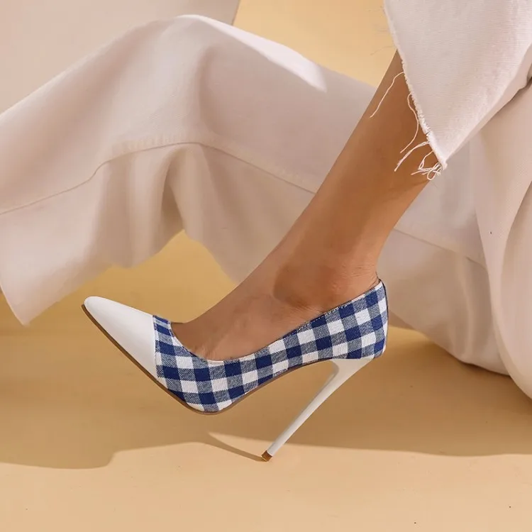 Экспорт женская обувь на очень высоком каблуке тонком с узким острым носком кеды