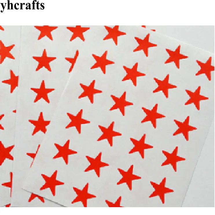 

150-600PCS/LOT.1.5cm yellow green blue red star paper stickers Kindergarten reward label Cheap toy 3 years toys Birthday gifts