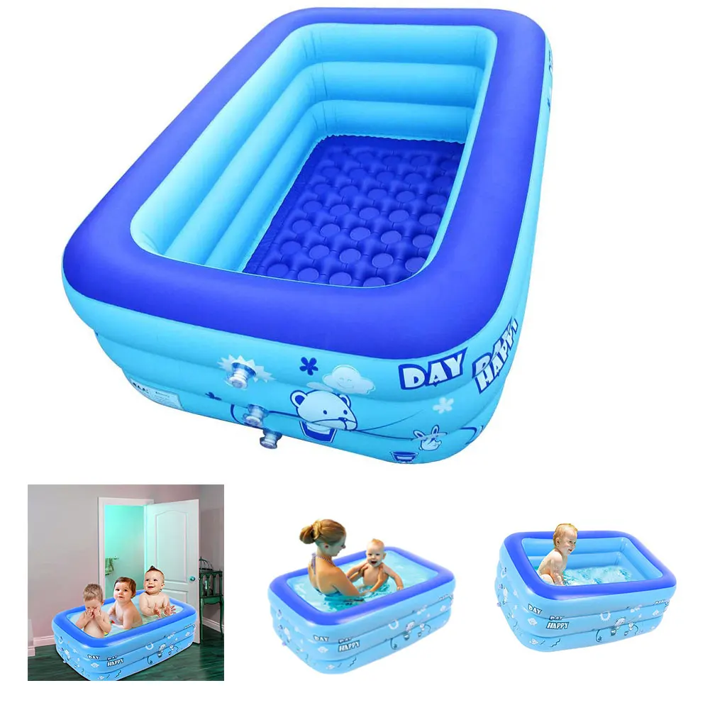 

Summer Baby Inflatable Swimming Pool Kids Toy Paddling Play Children Round Basin Bathtub Portable Kids Outdoors Sport Play Toys