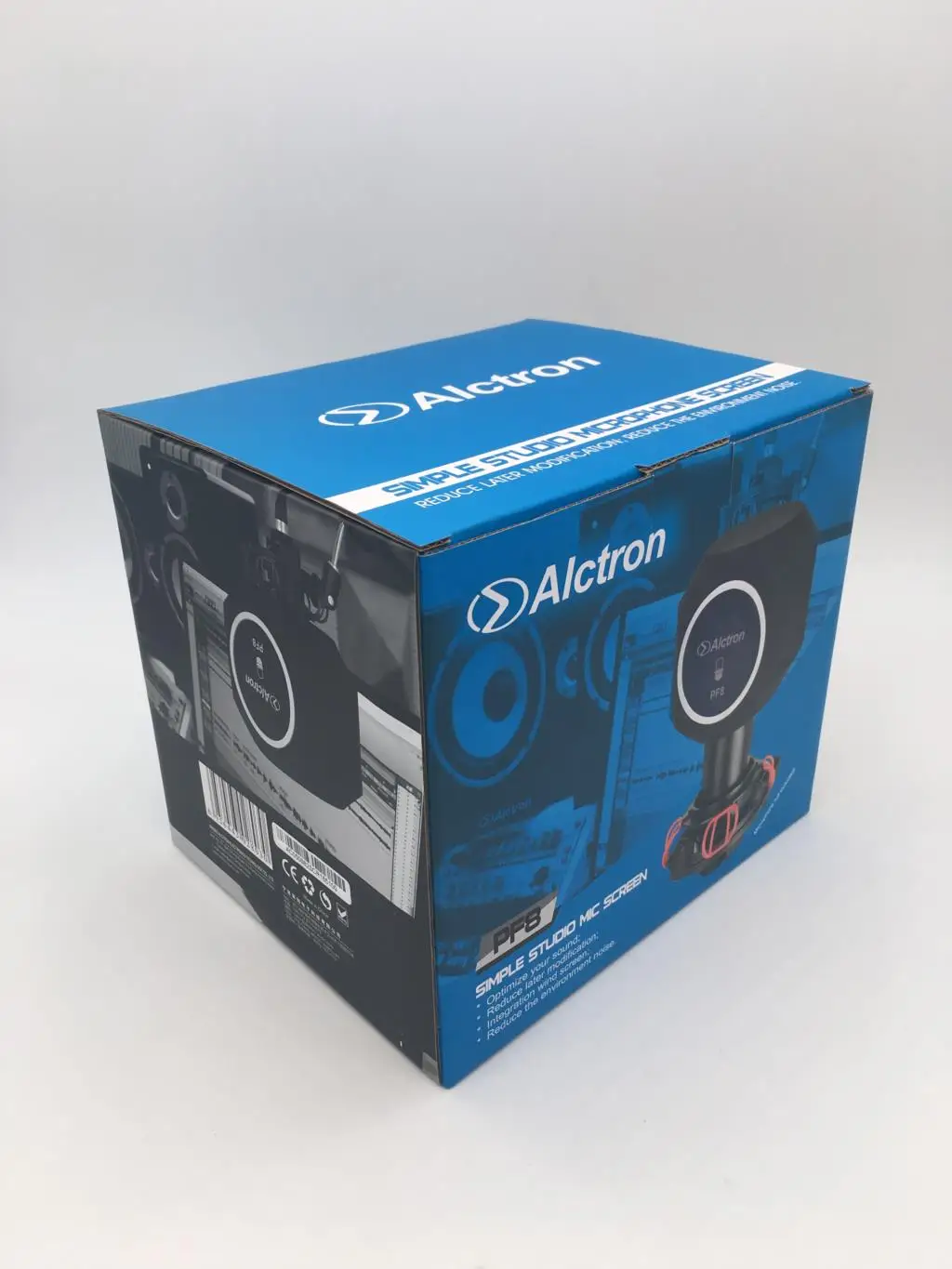 Акустический фильтр ALCTRON PF8 студийный шумоподавляющий микрофон с функцией записи