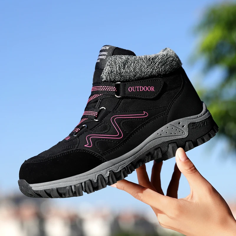 Женские ботинки зимняя обувь женские теплые зимние модные повседневные для