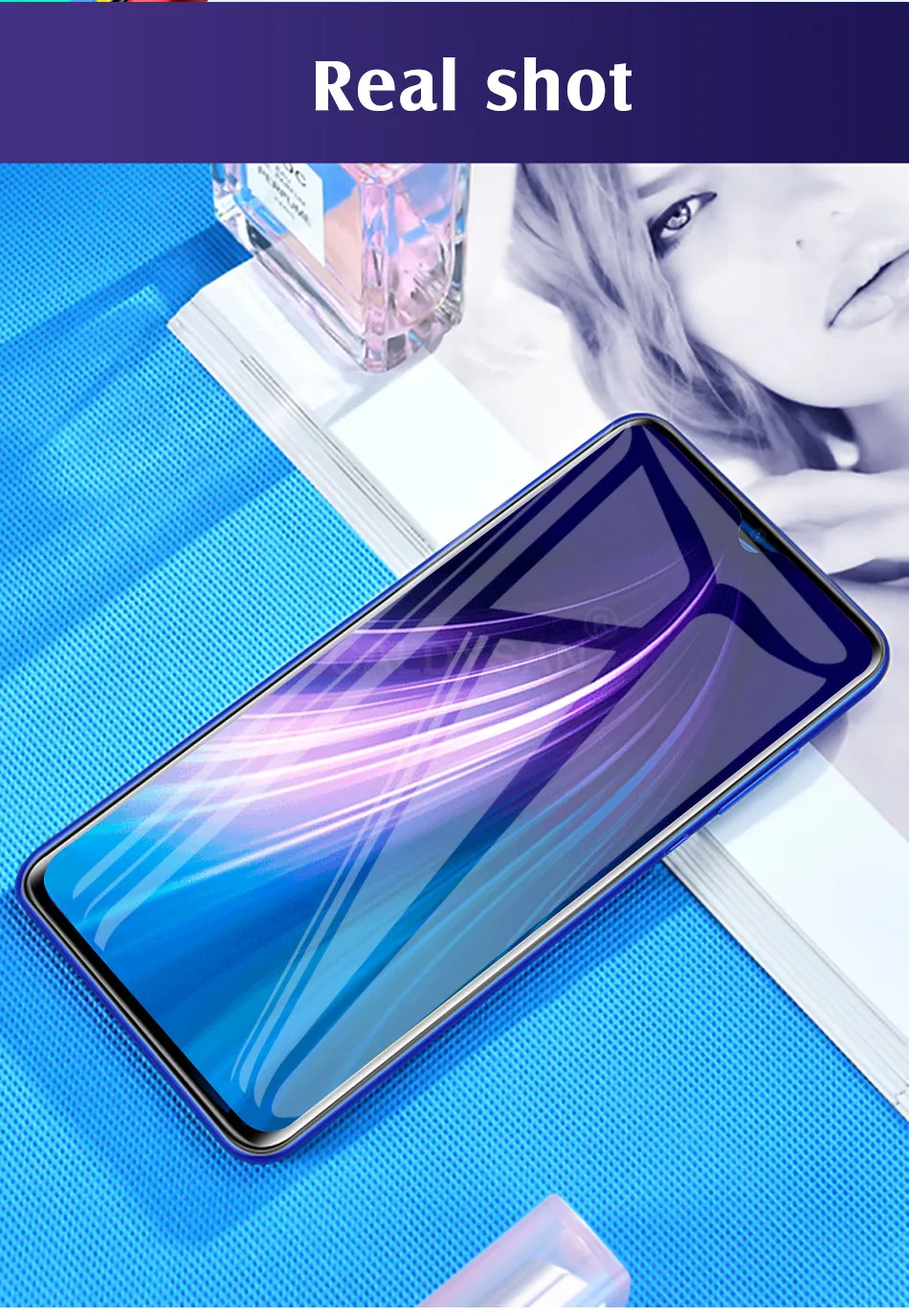 4-1 шт полное закаленное стекло для Xiaomi Redmi 7 7A Note 8A 7 Pro Защитная пленка для экрана для Note 7 8 Pro защитное стекло