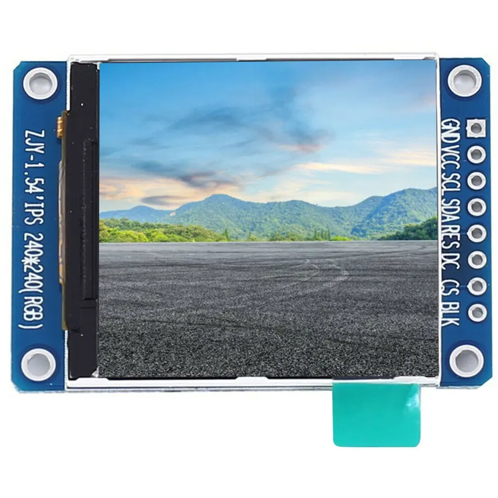 

1.54 Inch 240*240 Full Color Screen LCD Digital Display Module SPI Serial Port Module TFT Color Screen St7789 Drive