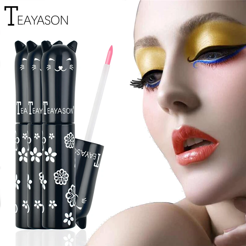 Цветная жидкая подводка для глаз карандаш красочная макияж пигмент Длительное