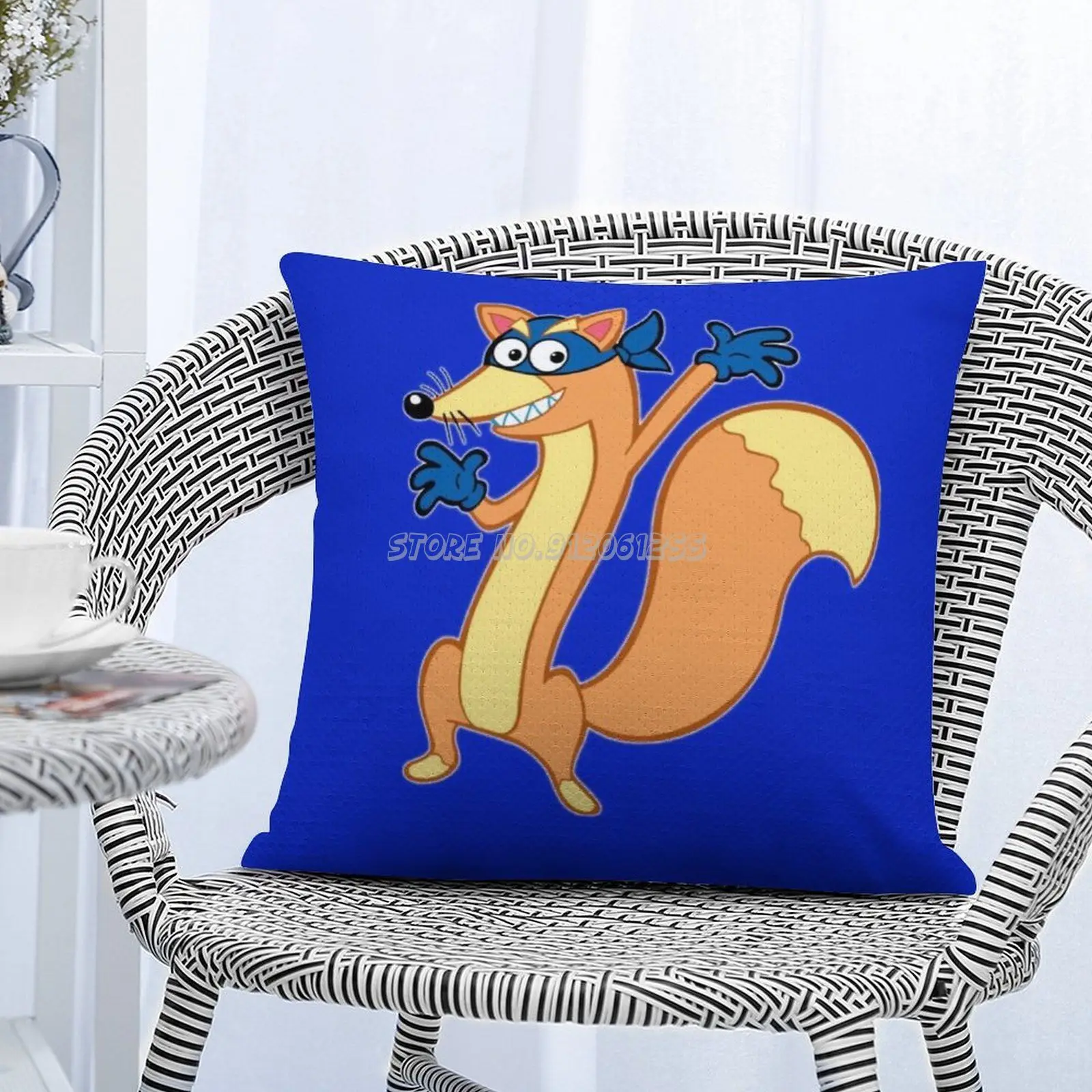 Swiper Sequin Подушка волшебный подушки крышка с на молнии для офиса Семья 40X40cm