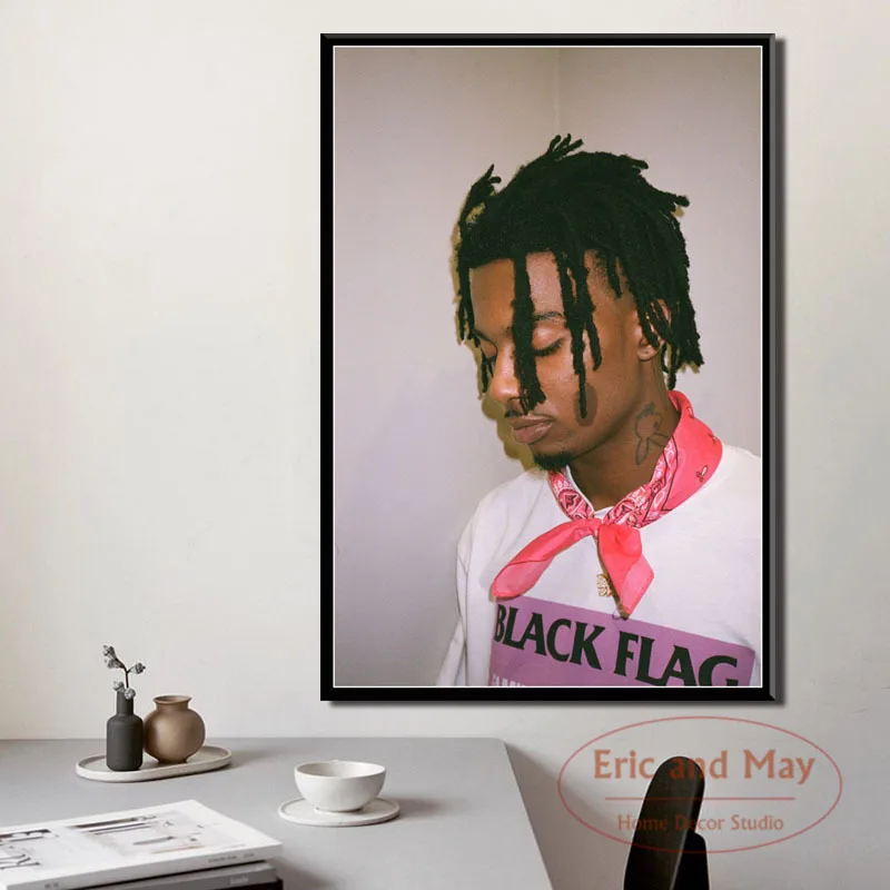 Плакаты и принты Playboi Carti из магнолии в стиле хип-хоп Картина на холсте картины