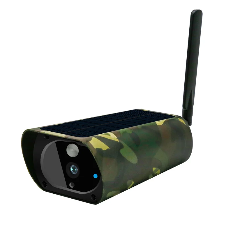 Водонепроницаемая камера видеонаблюдения на солнечной батарее 4G SIM карта|Камеры