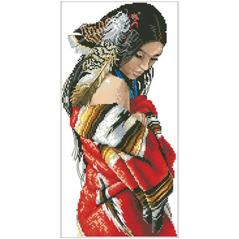 

Индийские красивые шаблоны для вышивки крестом 11CT 14CT наборы для вышивки крестом наборы для вышивки домашний декор