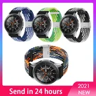 Ремешок для часов Huawei Watch 3 ProGT2 pro, регулируемый эластичный браслет для Samsung Watch 3 active 2, нейлоновый плетеный браслет, 20 мм 22 мм