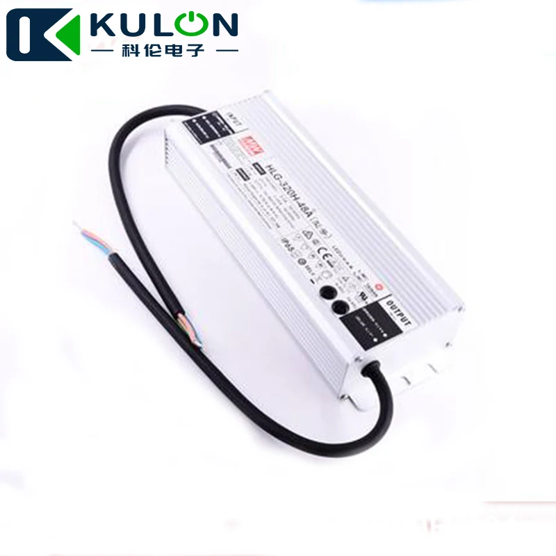 MEANWELL HLG-320H-48 48 В 6 7 А 321 Вт постоянное напряжение + с драйвером постоянного тока для