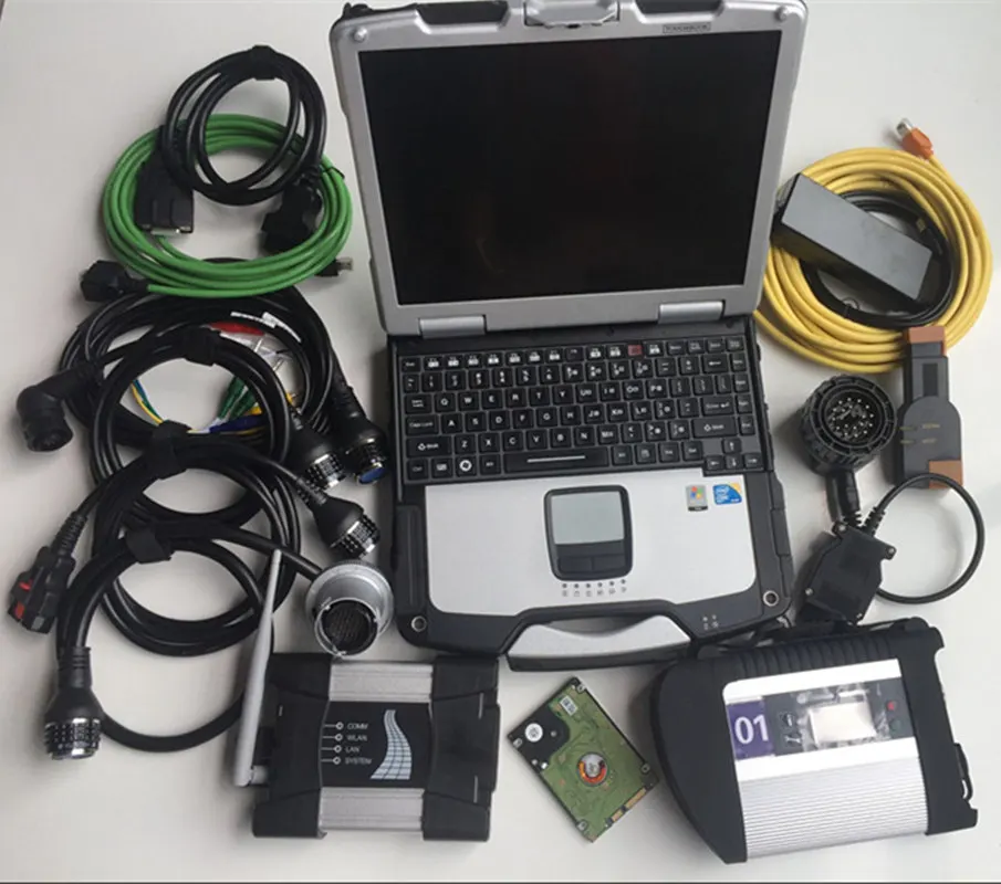2в1 инструмент для программирования автоматической диагностики ICOM Next Wifi MB Star C4 SD