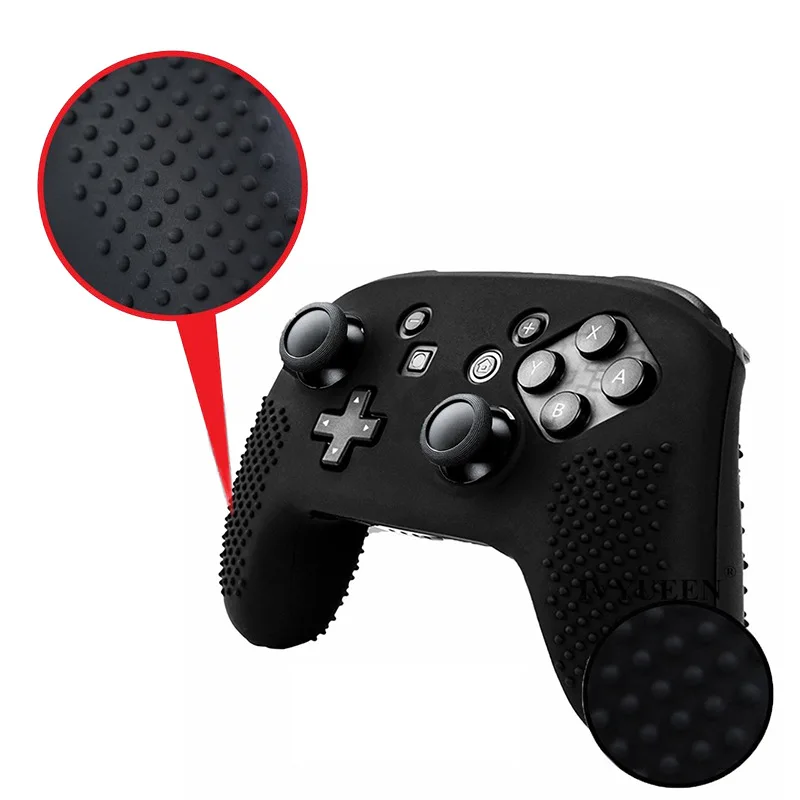 Мягкий силиконовый защитный чехол-накладка для Nintendo switch pro резиновый Gamepad |