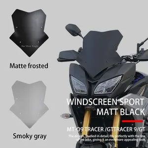 for yamaha mt 09 mt 09 tracer gt tracer 9 gt tracer 900 mt09 tracer windscreen windshield fit wind shield screen protector parts free global shipping