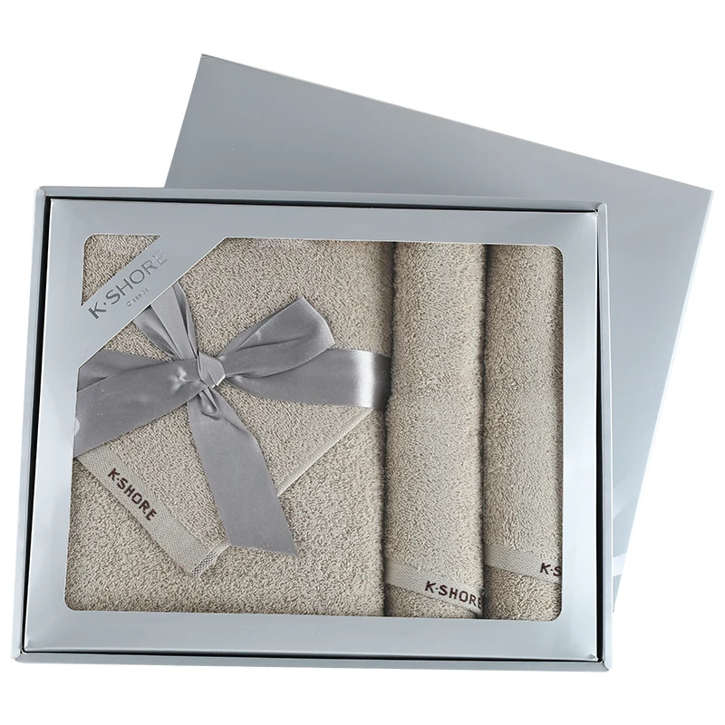 

Luxury Cotton Towel Soft Quick Drying Gift Set Microfiber Face Large Hand Bath Towel Wedding Handdoeken Household Goods DG50T