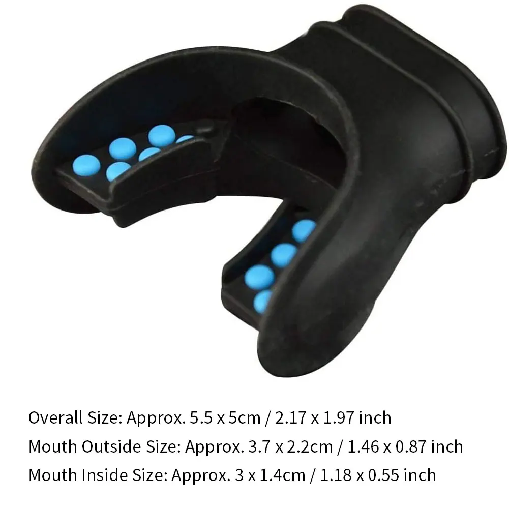 

Scuba Mouthpiece Silicone Throwaway Underwater Diving Dive Breathe Tube Snorkel Mouthpiece Regulator Diving Breathing Tube 1pcs