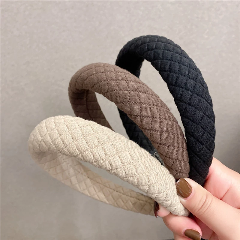 

New Cotton Knot Headband for Women Hair Accessories Soft Fabric Adults Hairband Solid Head Band Bow Women Headwear Headband