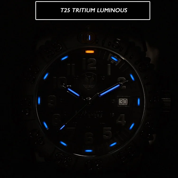 Часы Hnlgnox мужские наручные кварцевые водонепроницаемые светящиеся в стиле