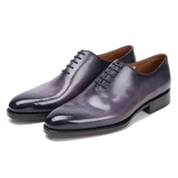 mens leather dress shoes autumn new social wedding office high quality luxury elegant business mens shoes
