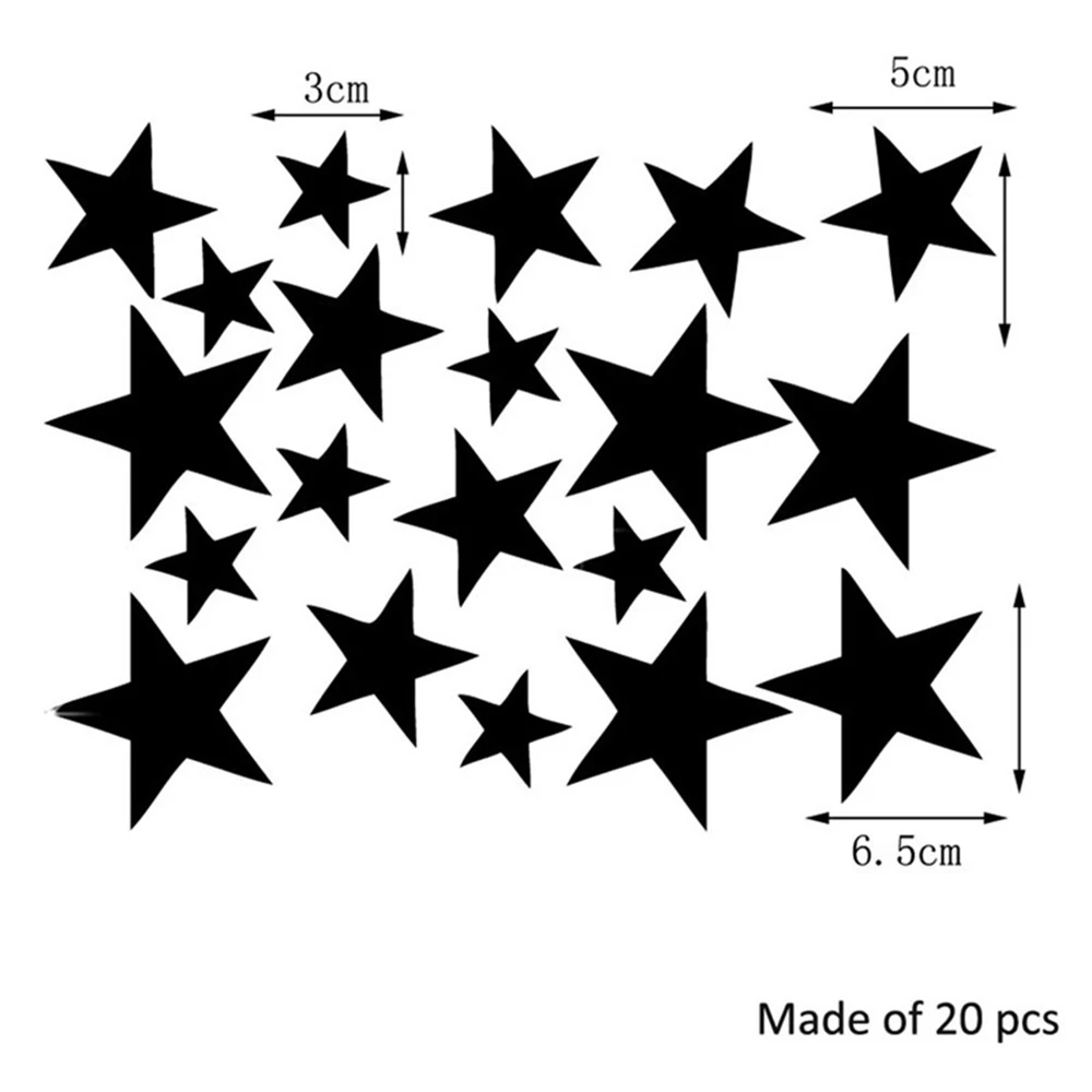3D акриловые настенные наклейки съемные детские на стену Офисная наклейка