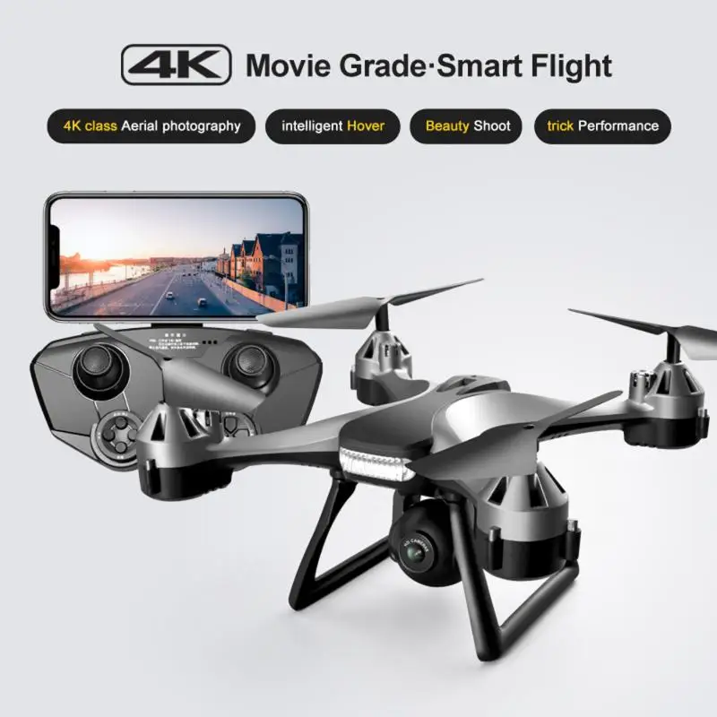 Мини-Квадрокоптер JC801 складной 4K 1080P HD Wi-Fi Fpv | Электроника