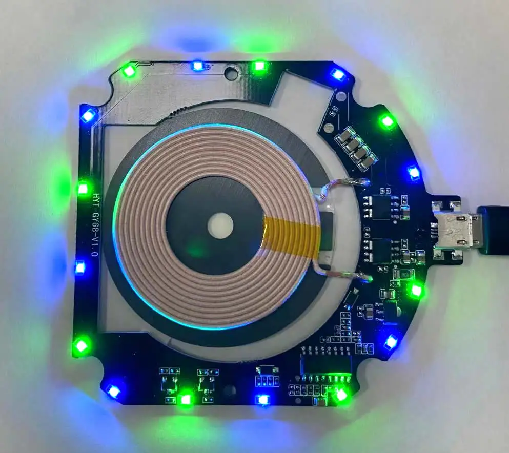 20w qi wireless charger diy wireless charger pcb for samsung galaxy s9 s8 s7 note8 wireless charger pcba for iphone 8 plus xs free global shipping