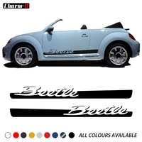 2pcs car styling door side stripes body vinyl decal stickers for volkswagen beetle 2011 present graphics sticker accessories