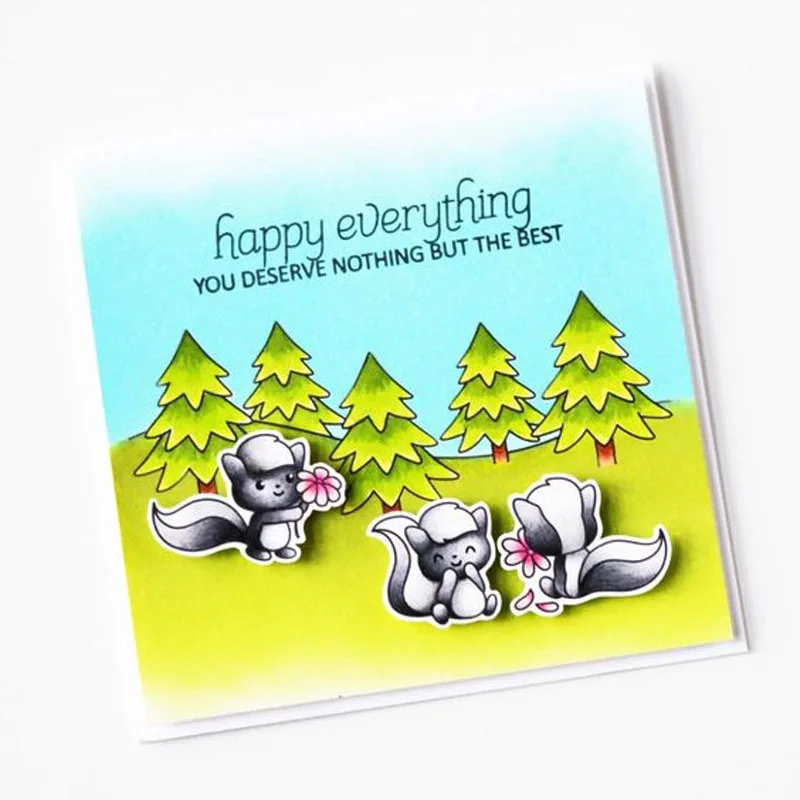 Высечка Наша история любви + прозрачная печати о и животных высечки штампы для