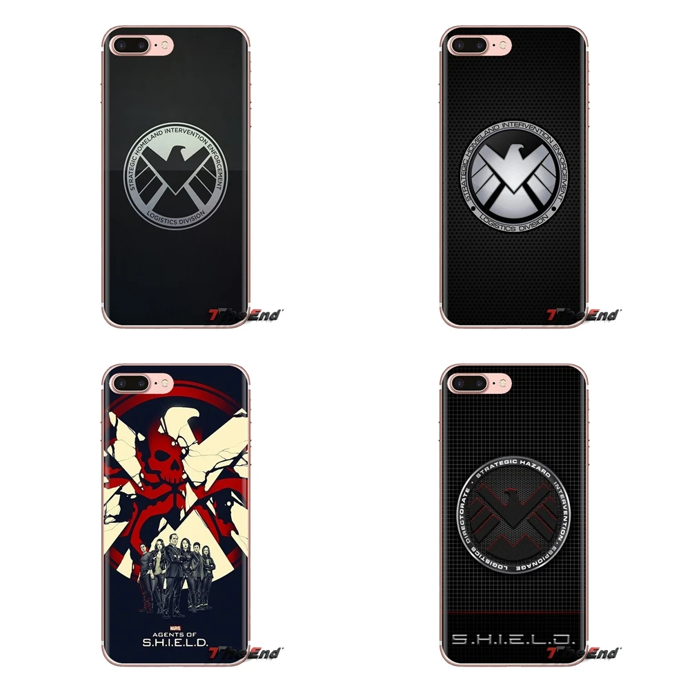Чехлы Marvel s.h.i.e.l. D агенты щит для iPhone XS Max XR X 4 4s 5 5S 5C SE 6 6S 7 8 Plus samsung Galaxy J1 J3 J5 J7 A3 A5 |