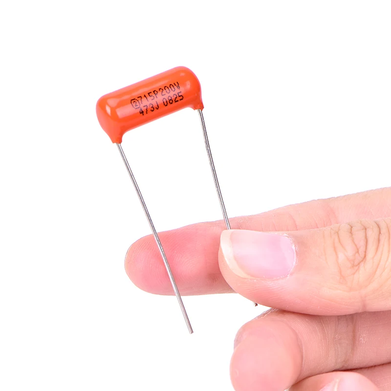 1 шт. 200 в Спраг красная капля гитара бас тон конденсаторы мкФ пленка фольга|Детали