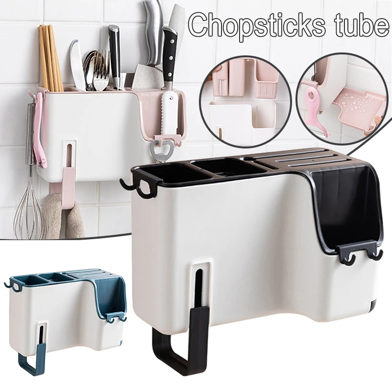 

Wall-mounted Chopstick Storage Box/Cabinet Finishing/Plastic Wardrobe Storage Box/for Kitchen Tool