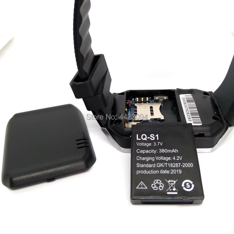 

Smart Watch Battery LQ-S1 3.7V rechargeable battery 380mah for smart watch fashion meter QW09 DZ09 W8 A1 V8 X6 lithium batteries