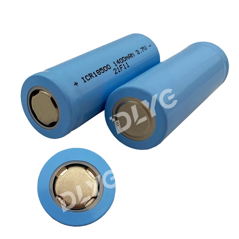 18500 3.7V 1400mAh rechargeable power lithium ion battery10Adischarge suitable for strong light flashlight razor clipper battery |