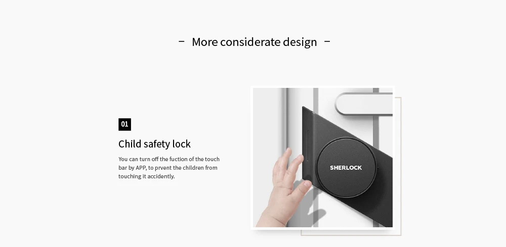 Xiaomi обновленная версия Sherlock Smart Stick Lock S Защита Безопасности Bluetooth беспроводной замок приложение умный пульт дистанционного управления