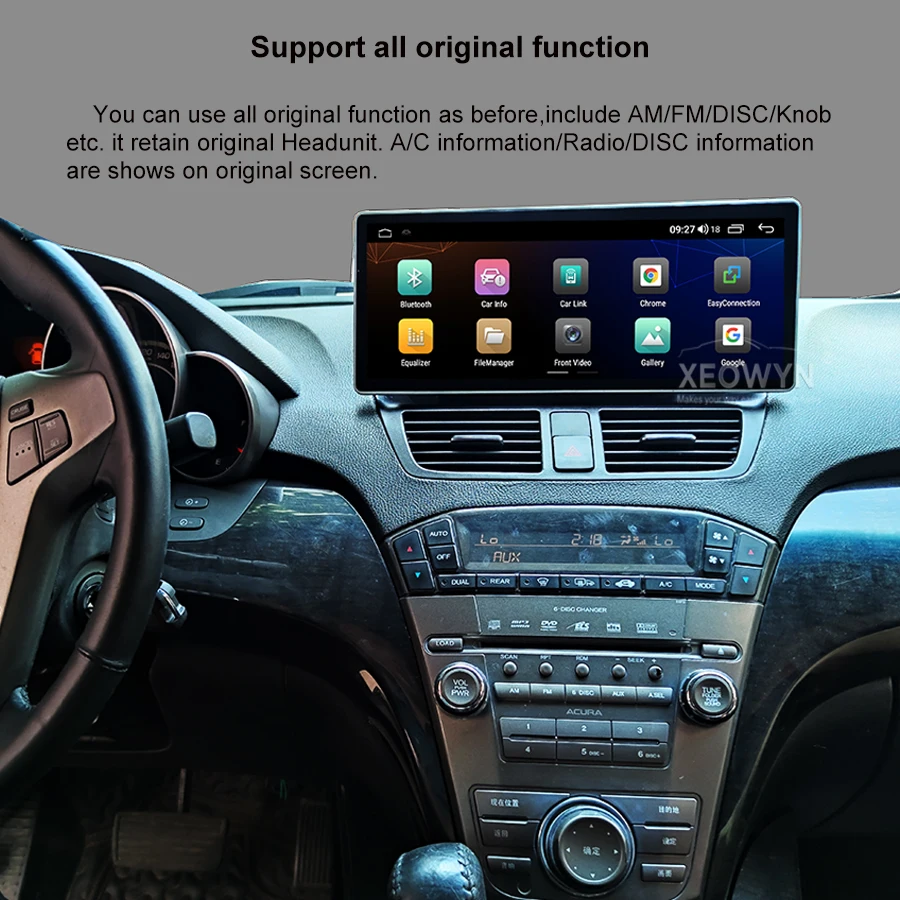 128g 12 3 дюймов Android 10 для Honda Acura MDX 2008 2009 2010 2011 2012 2013 мультимедийный автомобильный