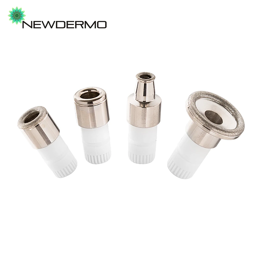 4 насадки для микродермабразии NEWDERMO алмазной пилинг Отшелушивание лифтинг кожи