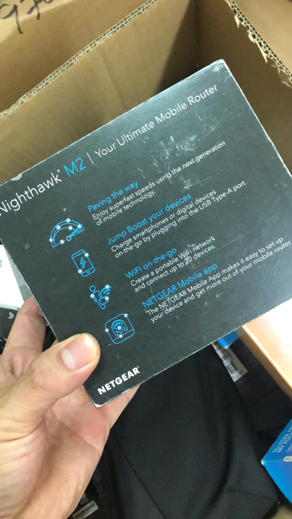 Разблокированный Netgear Nighthawk M2 MR2100 cat20 4GX Gigabit 4G 2 Гбит/с 5CA мобильный 2000 Мбит/с WiFi точка доступа+ 2 шт 5dai антенны