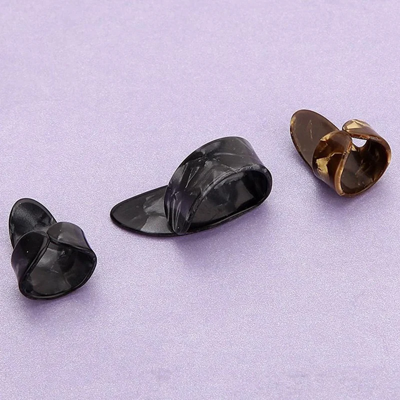 

15Pcs/Set Celluloid Metal Finger Thumb Guitar Picks Plectrums 5 Thumb + 10 Finger with Case Cover for Acoustic Electric Bass Gui