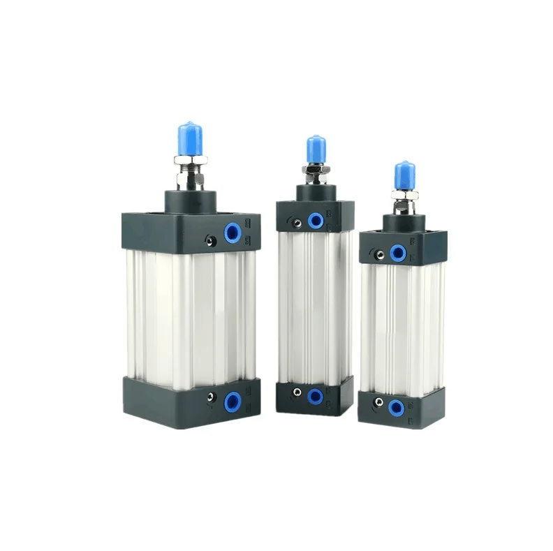 

Free shipping Standard compound aluminum alloy cylinder SU40 series bore 25mm to 1000mm Bore Double Acting Pneumatic Cylinder
