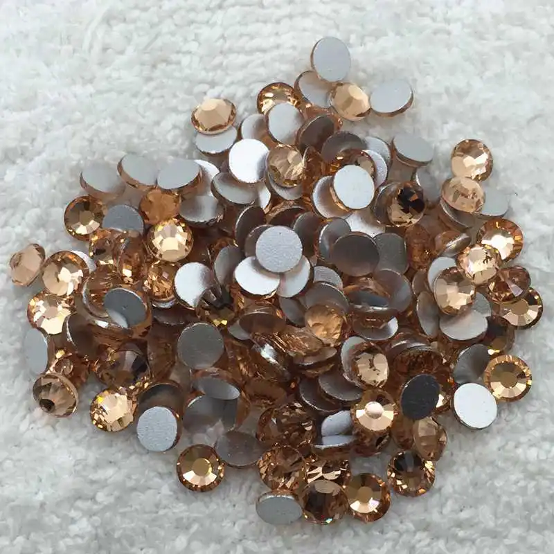 TopStone розовый Розовый Фуксия опал цвета SS3 ~ SS34 плоская задняя Стразы без горячей