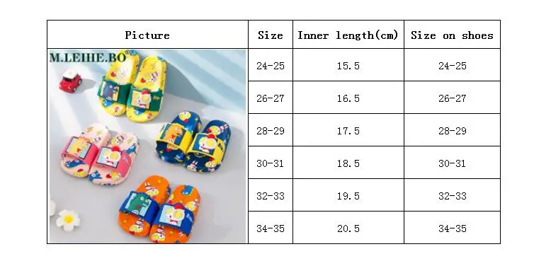 

Summer Kids Shoes Slippers Children Funny Soft Anti-Slip Home House Shoes Kids Baby Girls Cartoon Slipper Indoor Floor Shoes