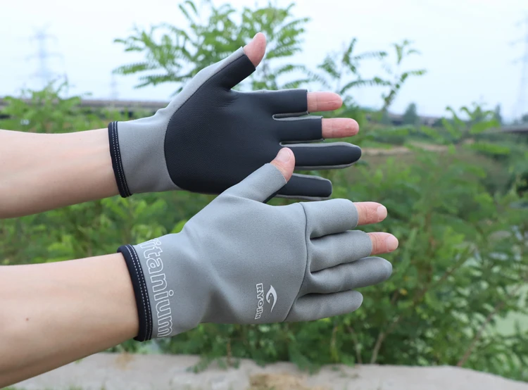 Рыболовные Перчатки RYOJIN солнцезащитные перчатки с тремя пальцами уличные