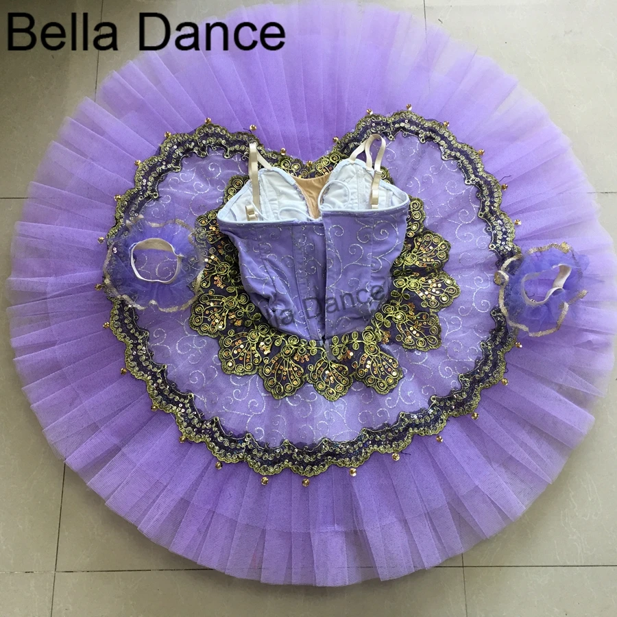 Professional Ballet Tutus Lilac Platter Stage Costume BT8941H Girls Classical Performance Ballerina Nucracker Tutu Kids | Тематическая