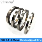 Никелевая пластина для литий-ионных аккумуляторов 0,1, 10 м, 0,12 мм, 0,15 ММ, 18650 мм