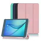 QIJUN для Samsung Galaxy Tab A 9,7 ''(2015), флип-чехол для T550, магнитные Чехлы для телефона, умный чехол из искусственной кожи