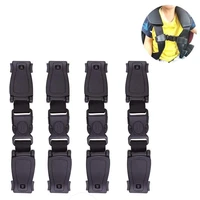 41pcs baby car seats belt strap durable harness chest clip safe buckle mutil use schoolbag strap buckle for stroller high chair