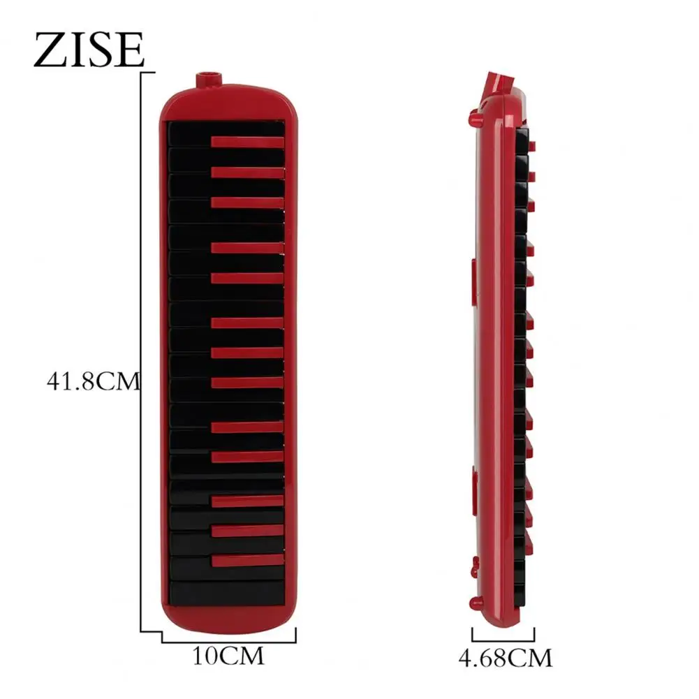 

1Set 32 Key Melodica Mouth Piece Blow Key Board with Box Portable ABS Accordion Musical Training instrument for Beginner